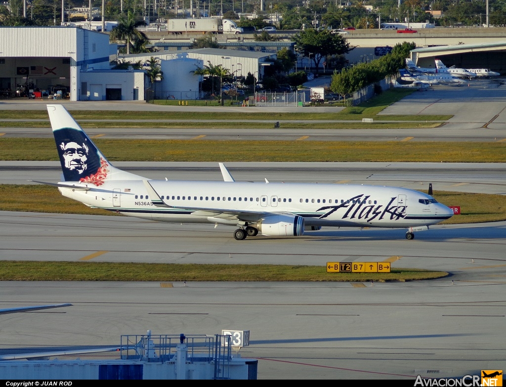 N536AS - Boeing 737-890 - Alaska Airlines