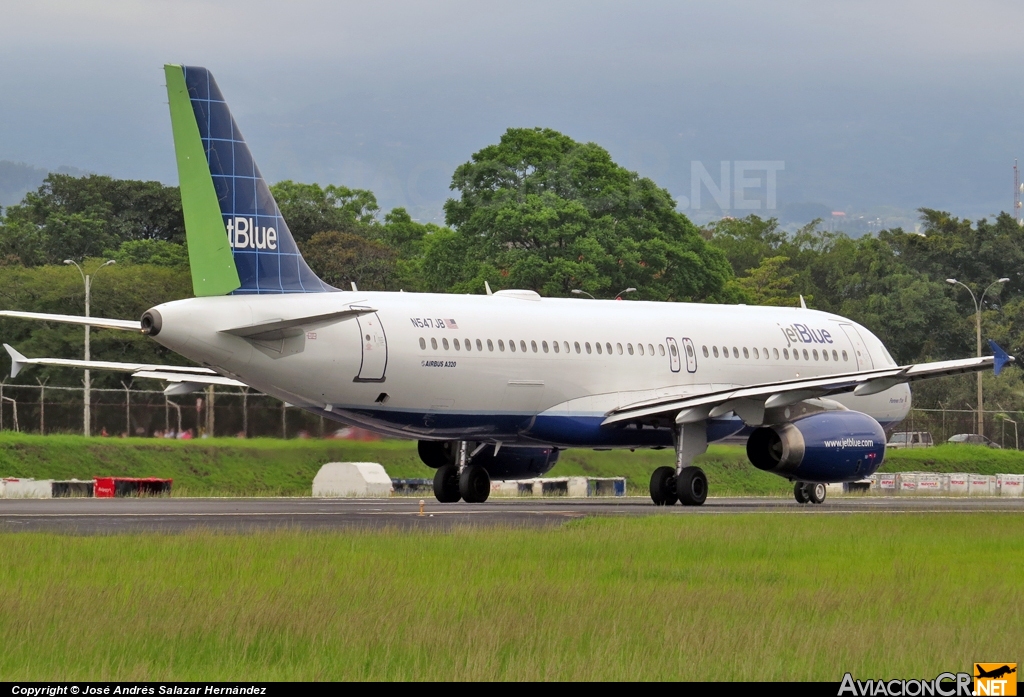 N547JB - Airbus A320-232 - Jet Blue