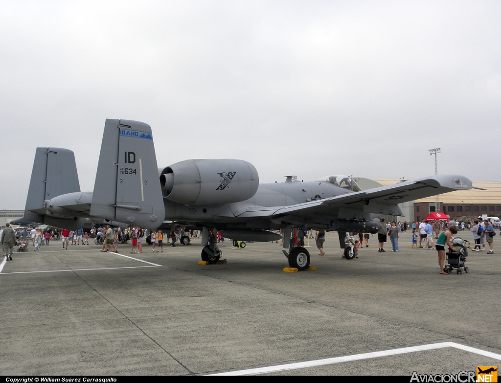 78-0634 - Fairchild A-10C Thunderbolt II - USA - Air Force