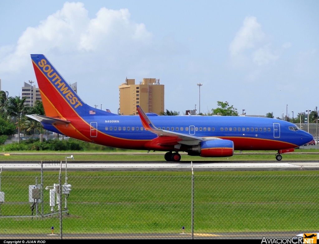 N499WN - Boeing 737-7H4 - Southwest Airlines