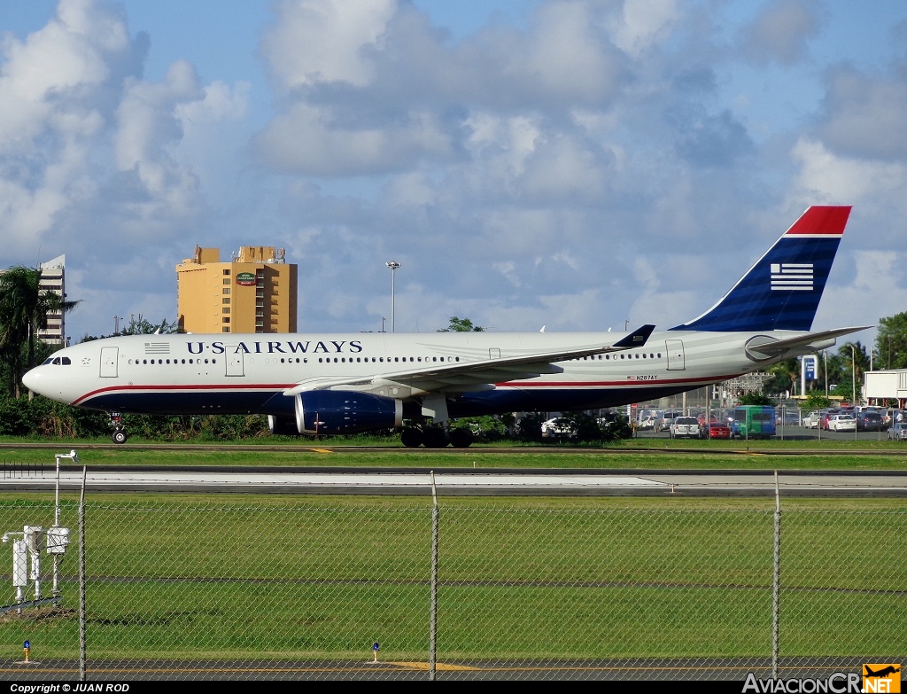 N287AY  - Airbus A330-243 - US Airways