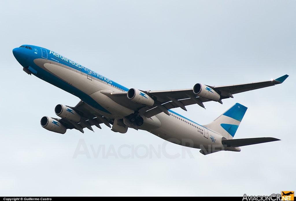 LV-CSE - Airbus A340-313X - Aerolineas Argentinas