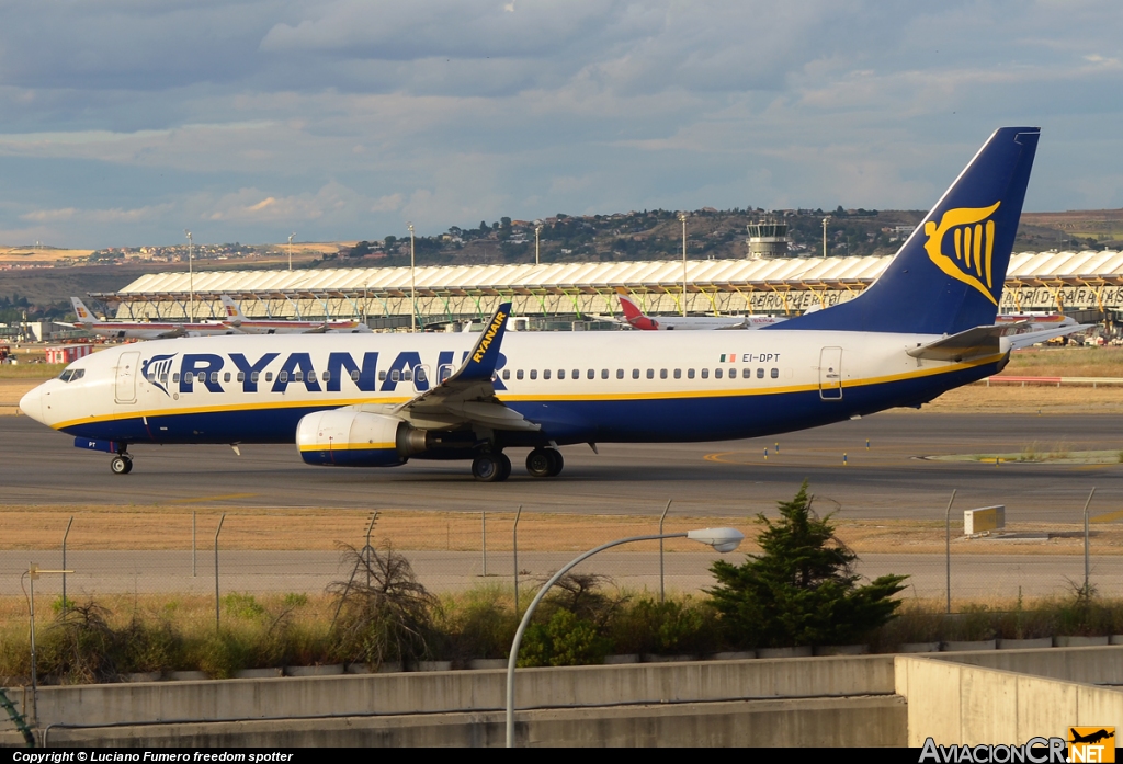 EI-DPT - Boeing 737-8AS - Ryanair