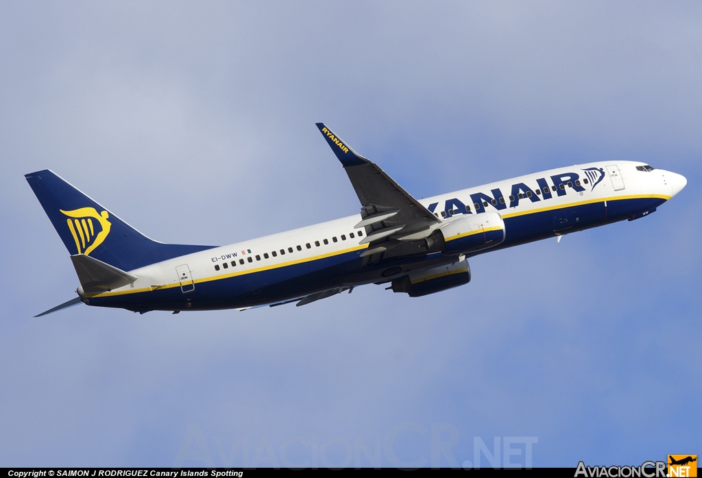 EI-DWW - Boeing 737-8AS - Ryanair