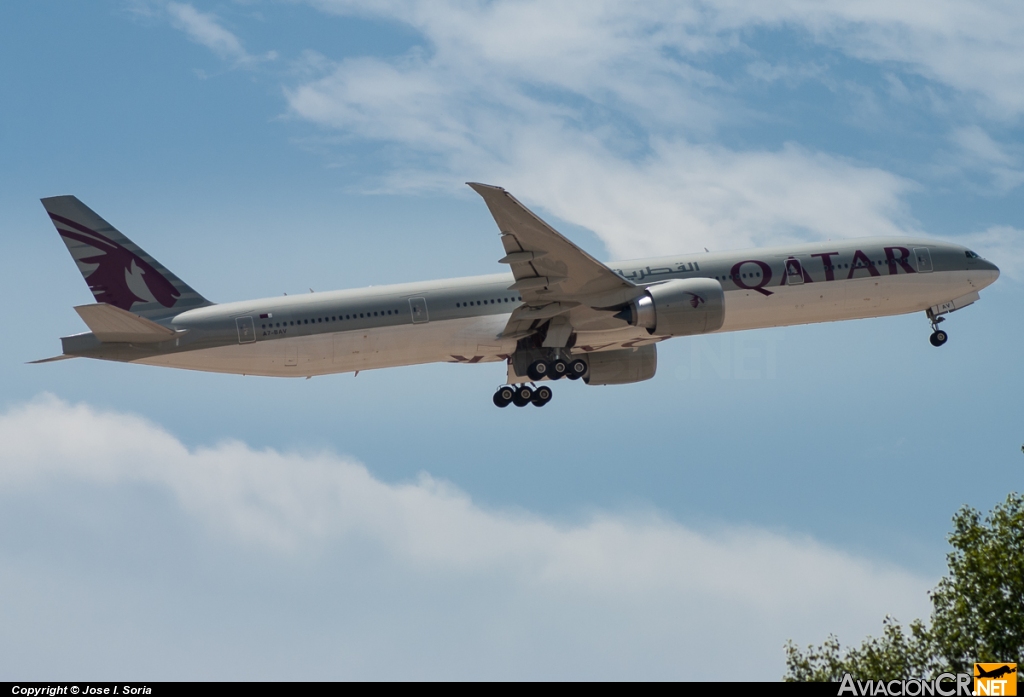 A7-BAV - Boeing 777-3DZ/ER - Qatar Airways 