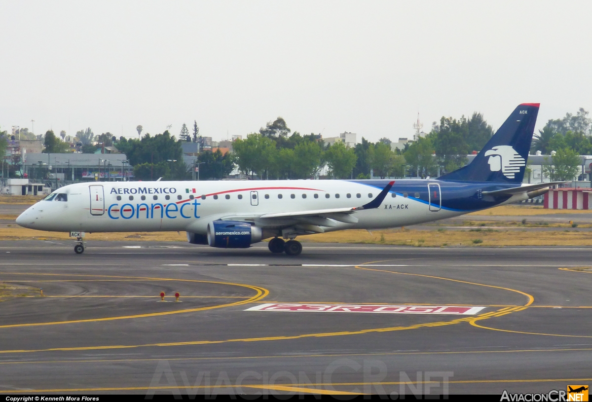 XA-ACK - Embraer ERJ-190LR - AeroMexico Connect
