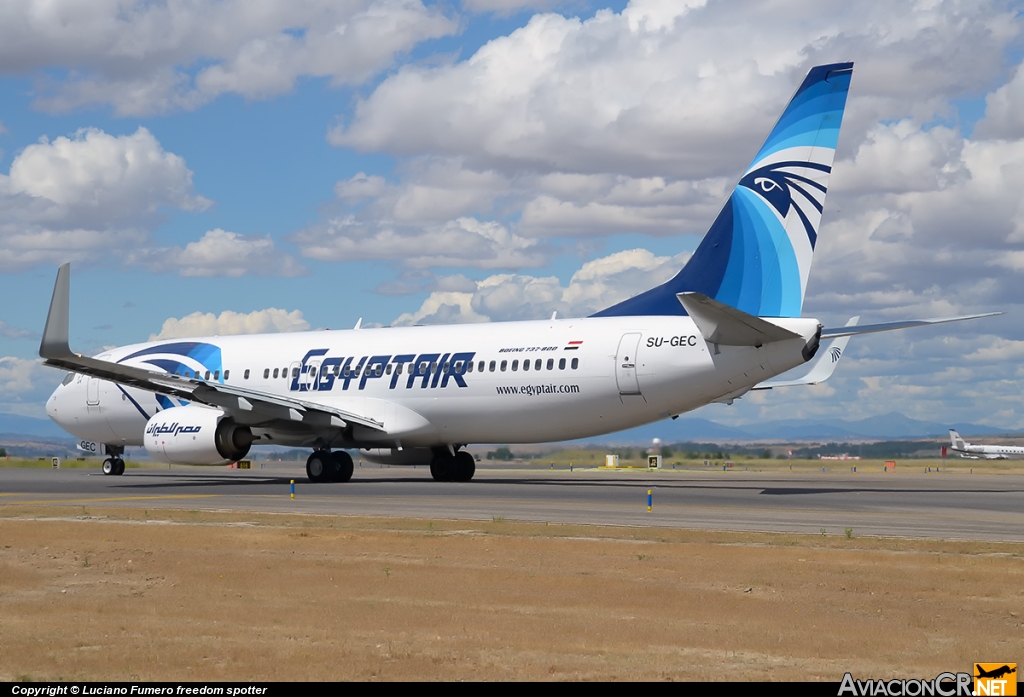SU-GEC - Boeing 737-866 - EgyptAir