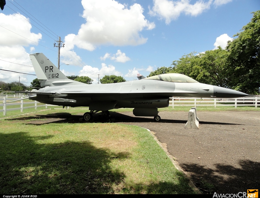 81-0612 - General dynamics F-16A Fighting Falcon - Guardia Nacional Aerea de Puerto Rico