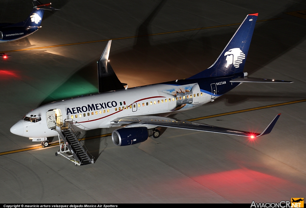 N423AM - Boeing 737-73V - Aeromexico