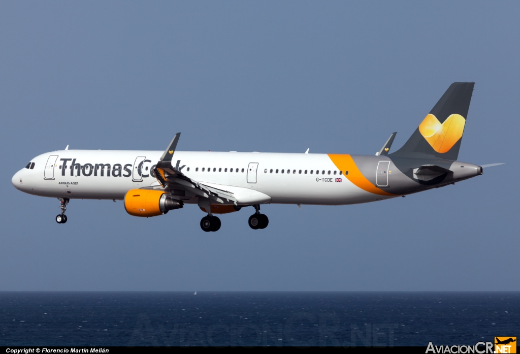G-TCDE - Airbus A321-211 - Thomas Cook Airlines