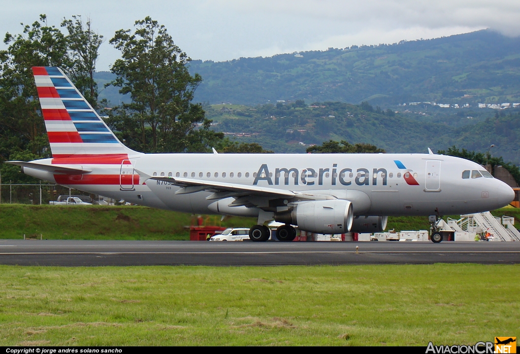 N703UW - Airbus A319-112 - American Airlines (US Airways)
