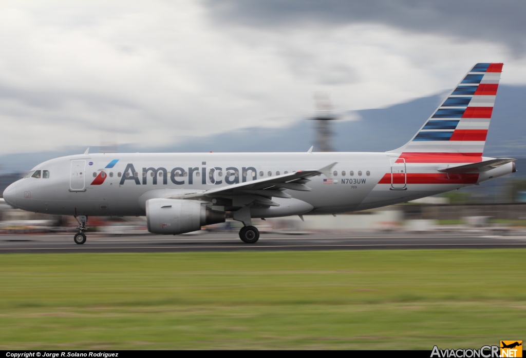 N703UW - Airbus A319-112 - US Airways