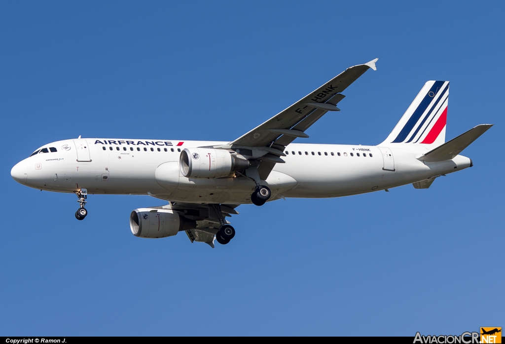 F-HBNK - Airbus A320-214 - Air France