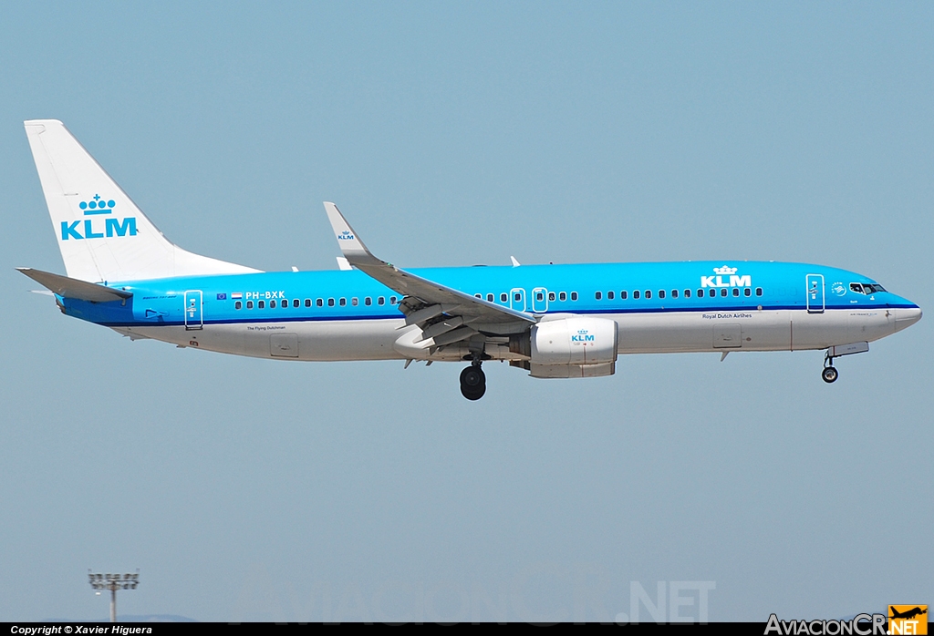 PH-BXK - Boeing 737-8K2 - KLM - Royal Dutch Airlines