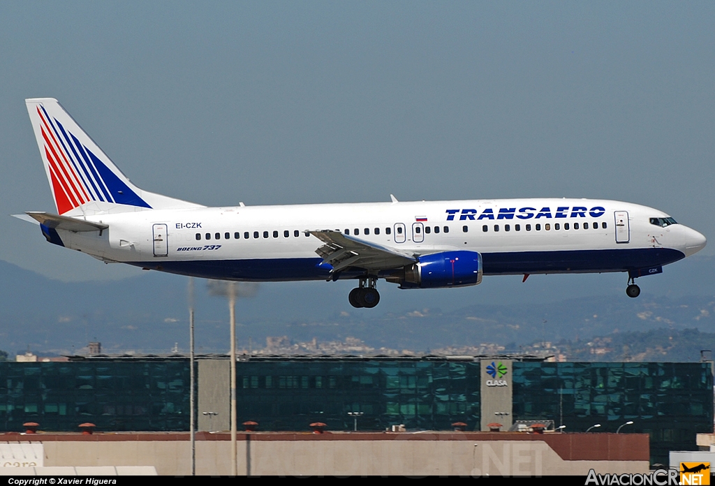 EI-CZK - Boeing 737-4Y0 - Transaero Airlines