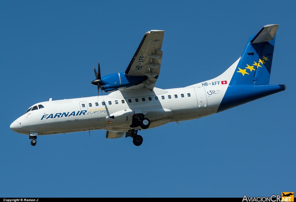 HB-AFF - ATR 42-300 - Farnair Europa
