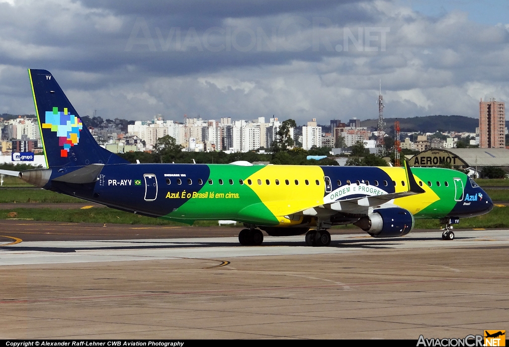 PR-AYV - Embraer 190-200LR - Azul Linhas AÃ©reas Brasileiras