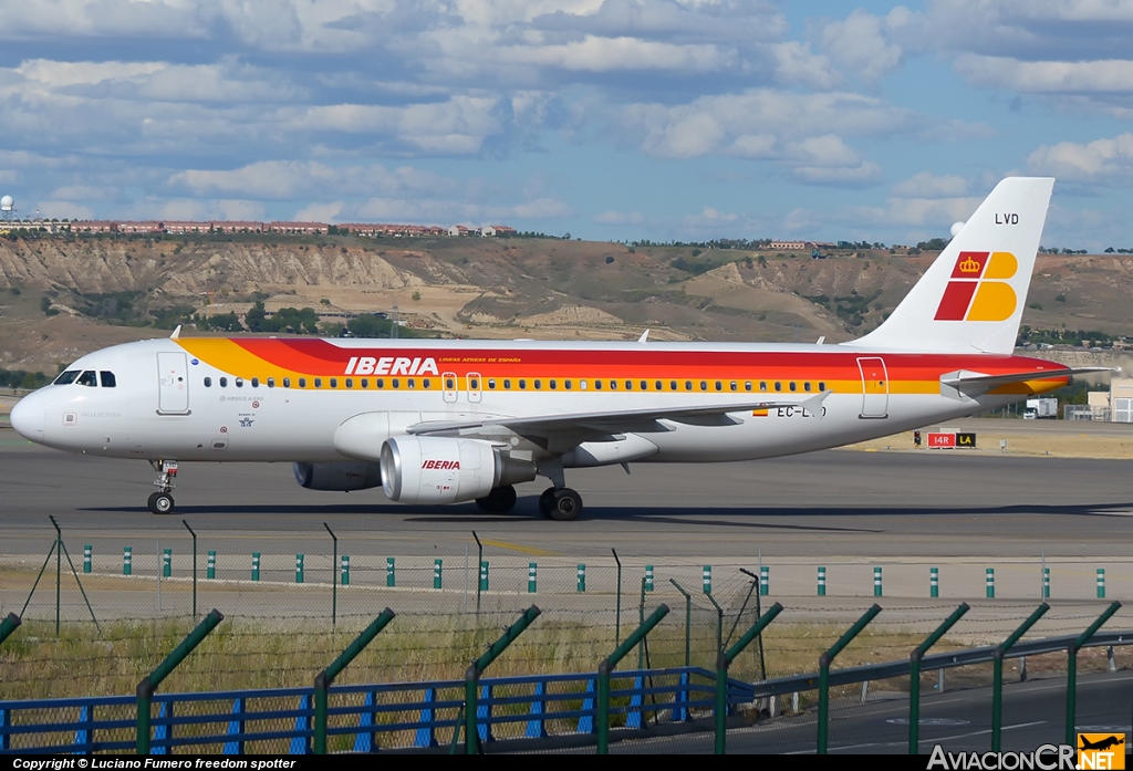 EC-LVD - Airbus A320-216 - Iberia