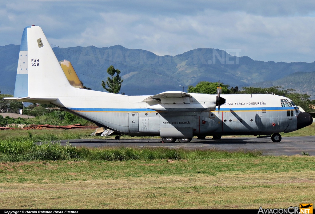 FAH-558 - Lockheed C-130A Hercules (L-182) - Fuerza Aerea Hondureña