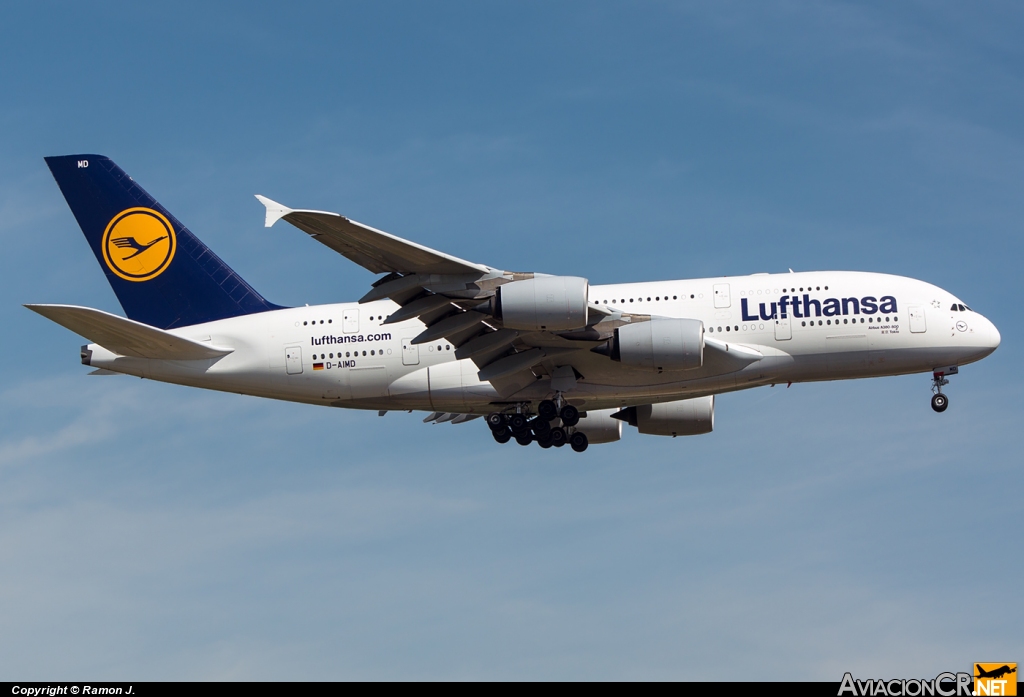 D-AIMD - Airbus A380-841 - Lufthansa