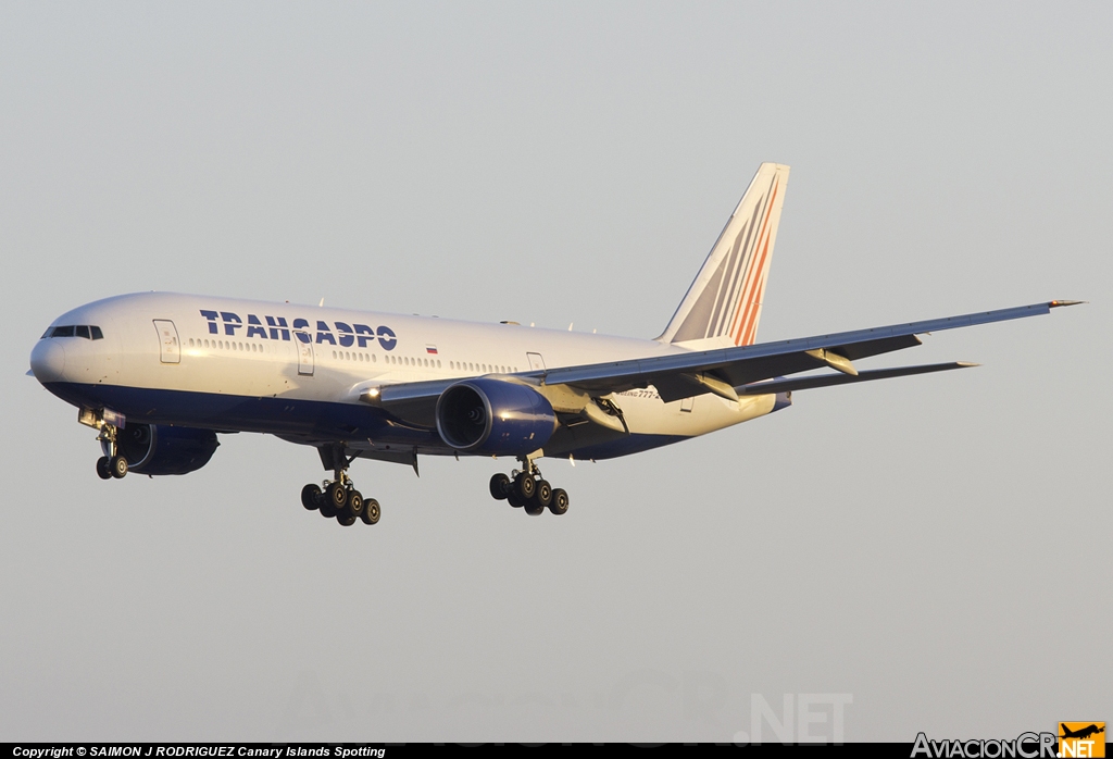 EI-UNT - Boeing 777-212/ER - Transaero Airlines