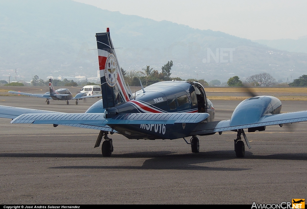 MSP016 - Piper PA-34-200T Seneca II - Ministerio de Seguridad Pública - Costa Rica