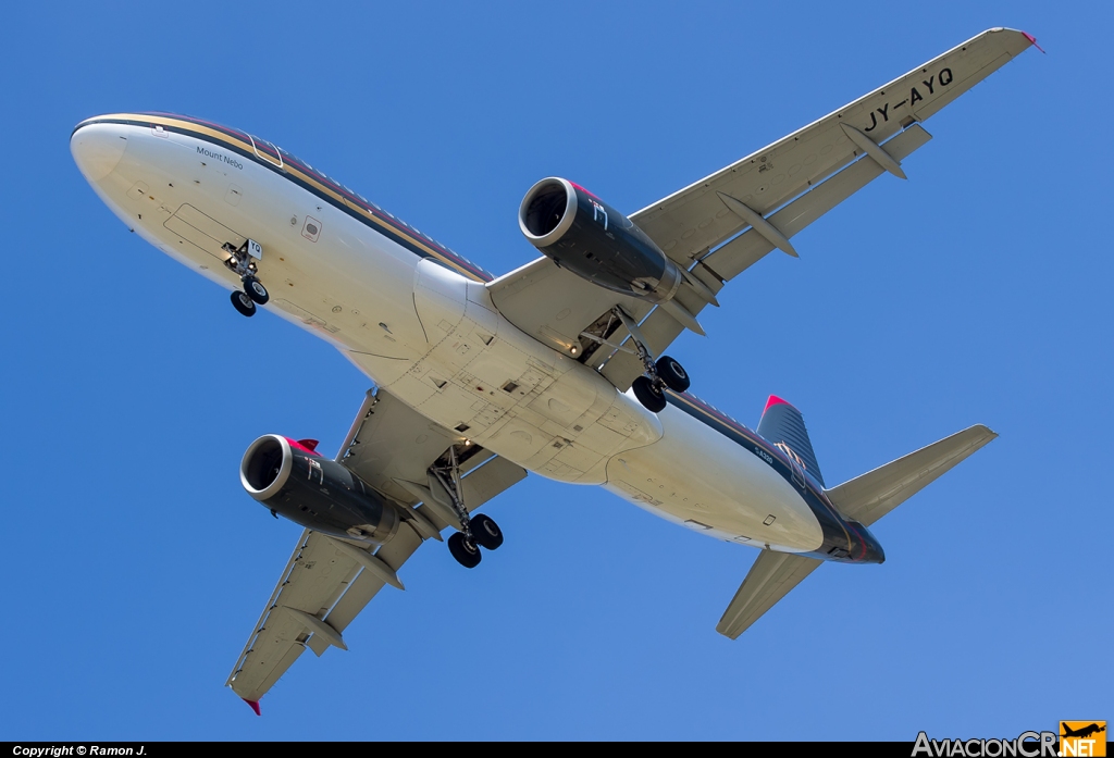 JY-AYQ - Airbus A320-232 - Royal Jordanian