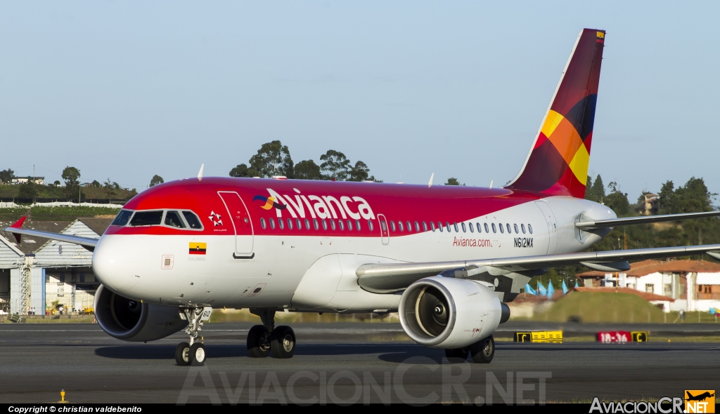 N612MX - Airbus A319-112 - Avianca Colombia