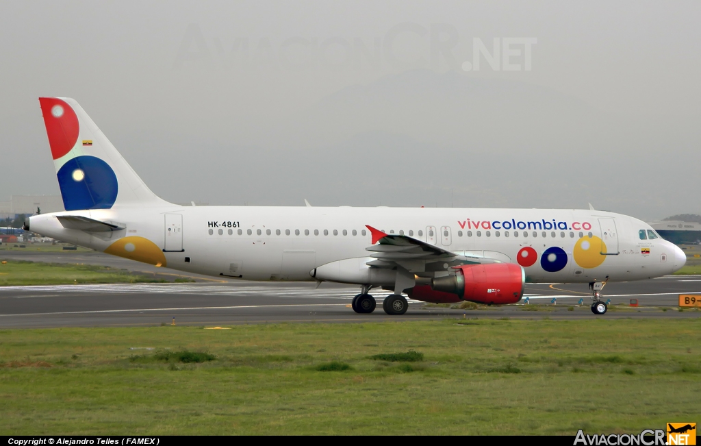 HK-4861 - Airbus A320-214 - Viva Colombia