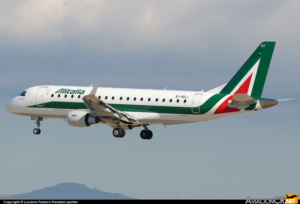 EI-RDJ - Embraer ERJ-170-200STD - Alitalia CityLiner