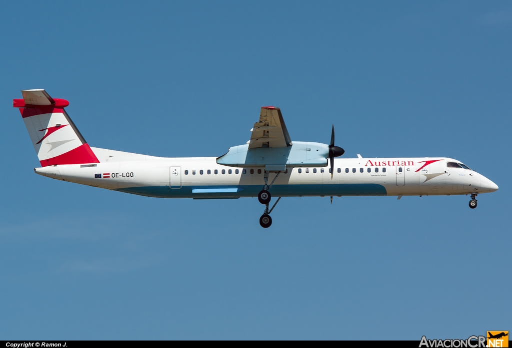 OE-LGG - De Havilland Canada DHC-8-402Q Dash 8 - Austrian Arrows (Tyrolean Airways)