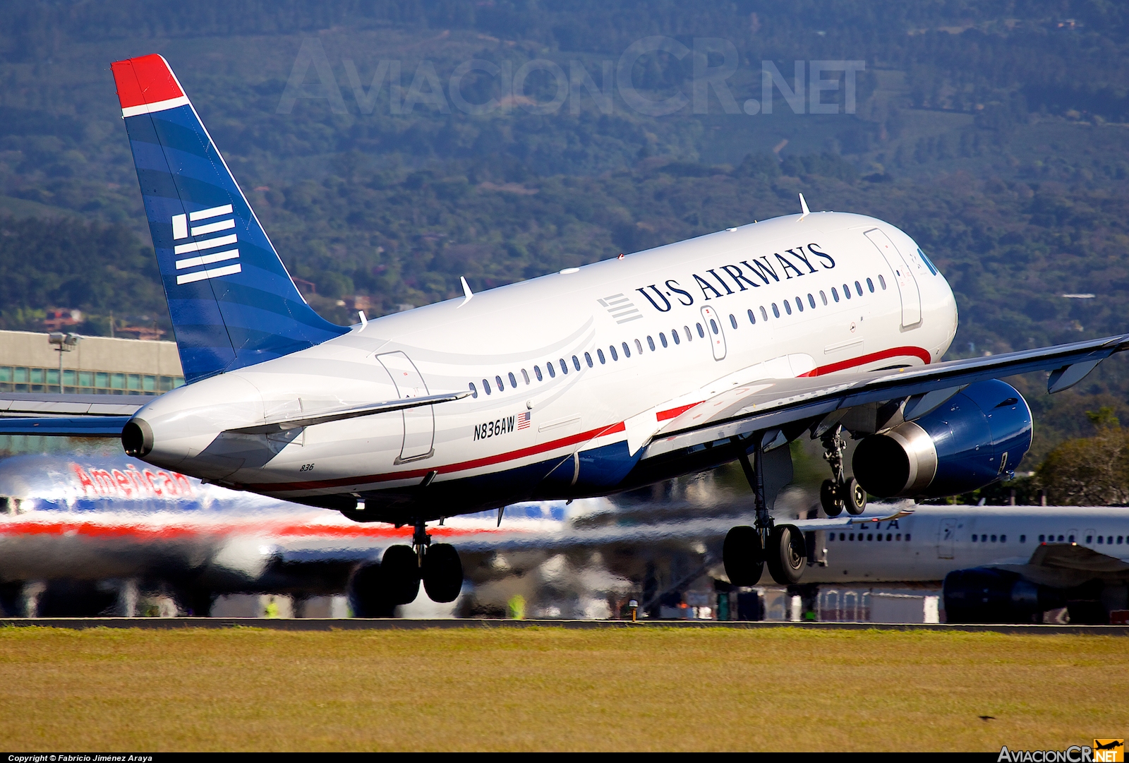 N836AW - Airbus A319-132 - US Airways