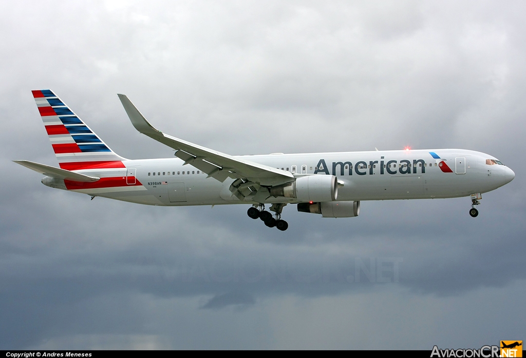 N398AN - Boeing 767-323/ER - American Airlines