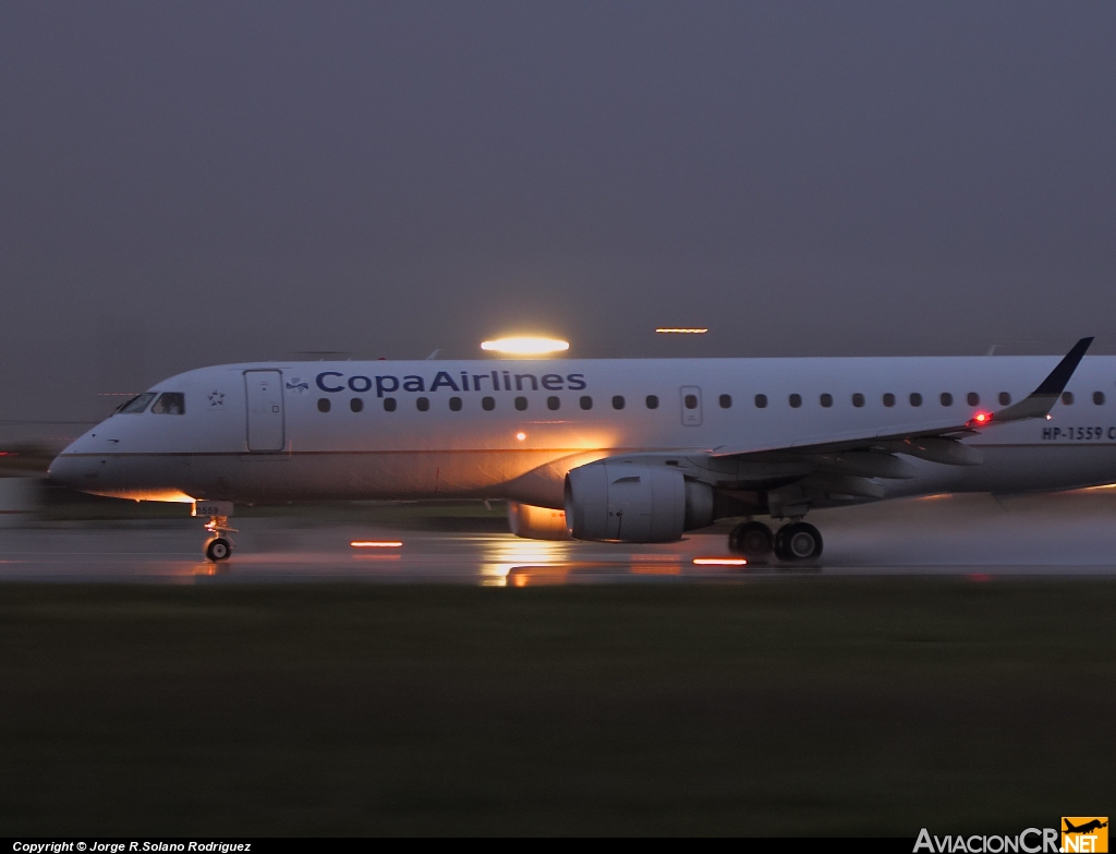 HP-1559CMP - Embraer 190-100IGW - Copa Airlines