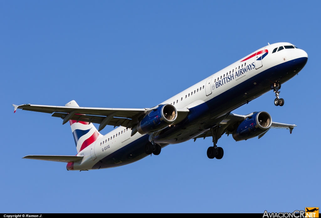 G-EUXG - Airbus A321-232 - British Airways