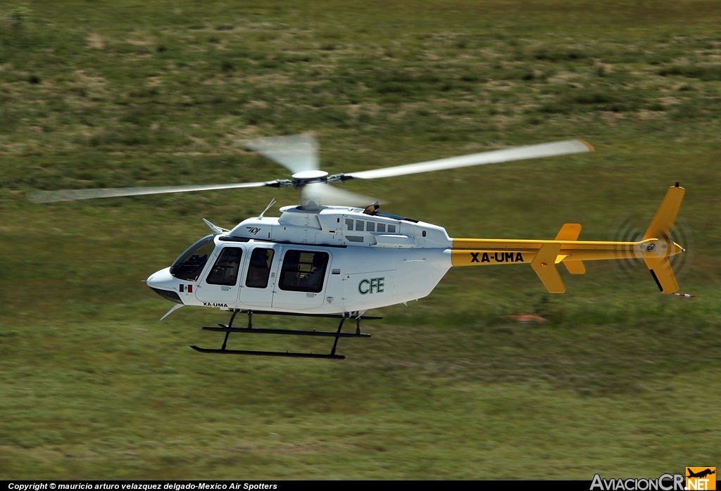 XA-UMA - Bell 407 - Comision Federal de Electricidad ( CFE )
