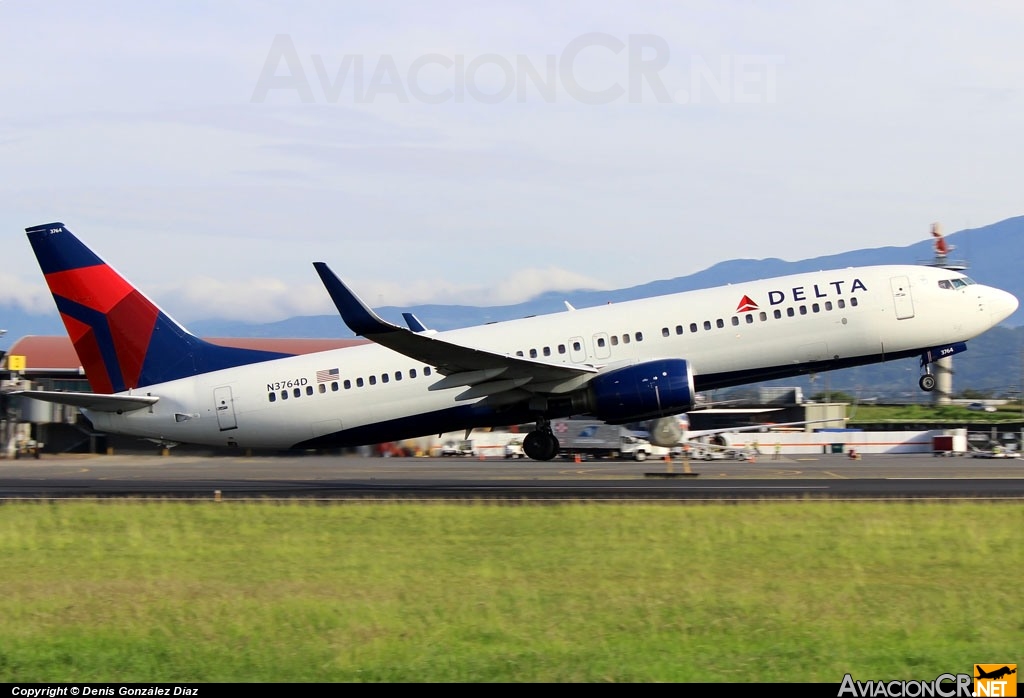 N3764D - Boeing 737-832 - Delta Airlines