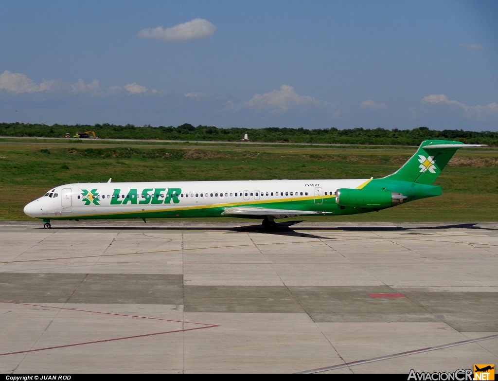 YV-492T - McDonnell Douglas MD-81 (DC-9-81) - Laser Airlines