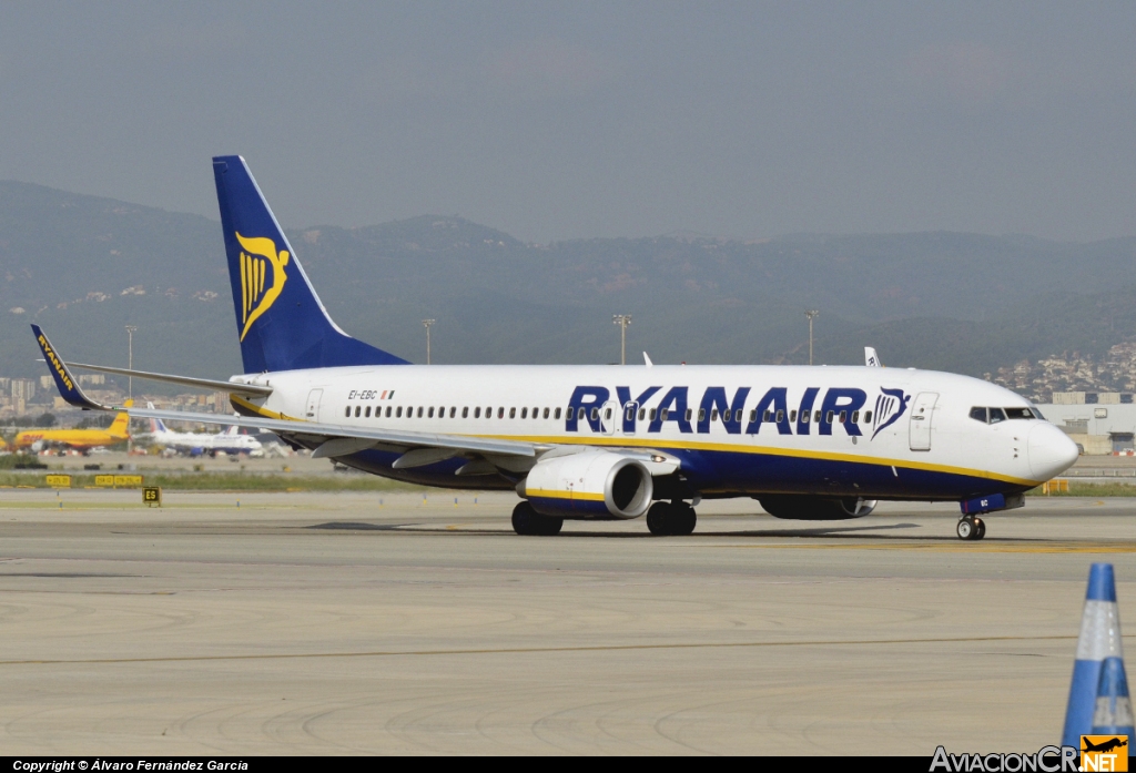 EI-EBC - Boeing 737-82R - Ryanair