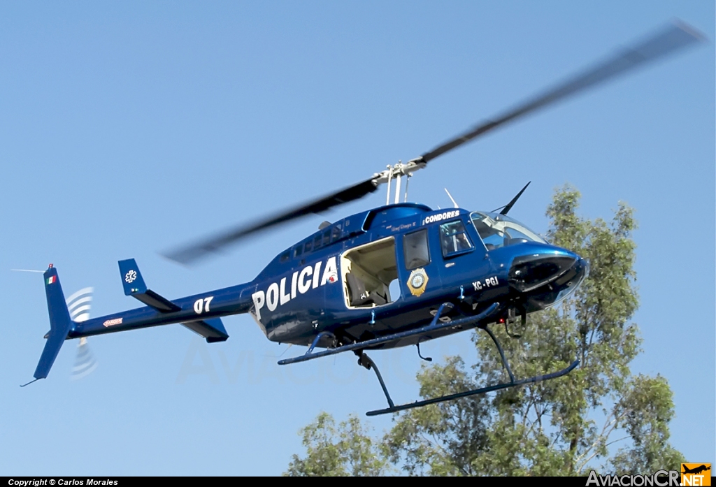 XC-PGJ - Bell 206L-4 LongRanger IV - Policia del Gobierno del Distrito Federal. MÃ©xico
