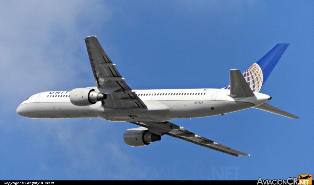 N513UA - Boeing 757-222 - United Airlines