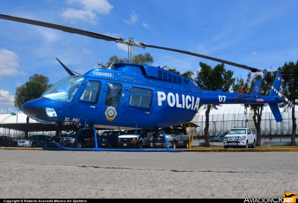 XC-PGJ - Bell 206L-4 LongRanger IV - Policia del Gobierno del Distrito Federal. MÃ©xico