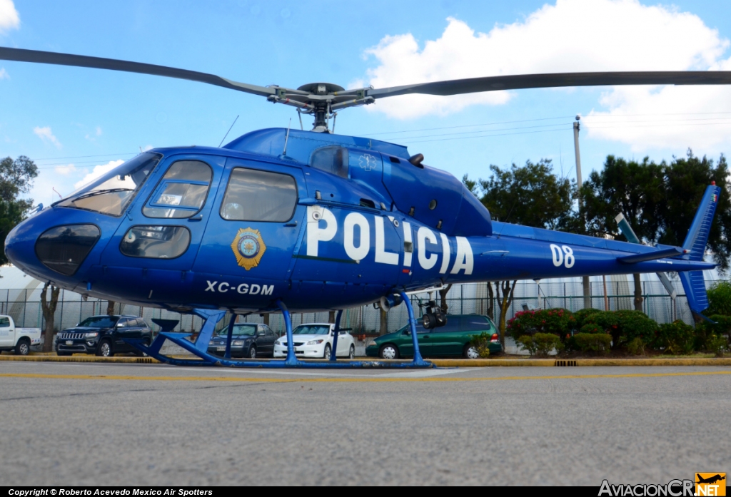 XC-GDM - Eurocopter AS-350BA Ecureuil - Policia del Gobierno del Distrito Federal. México