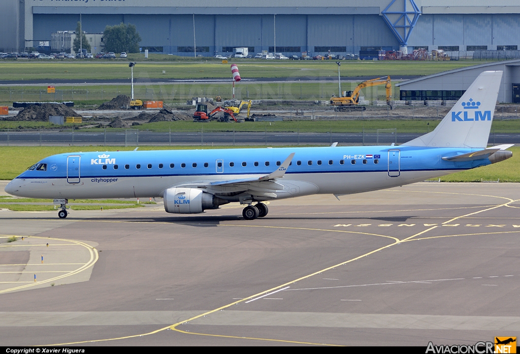 PH-EZK - Embraer ERJ-190-100ST 190STD - KLM-Cityhopper