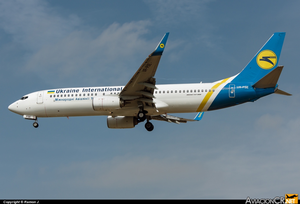 UR-PSE - Boeing 737-84R - Ukraine International Airlines