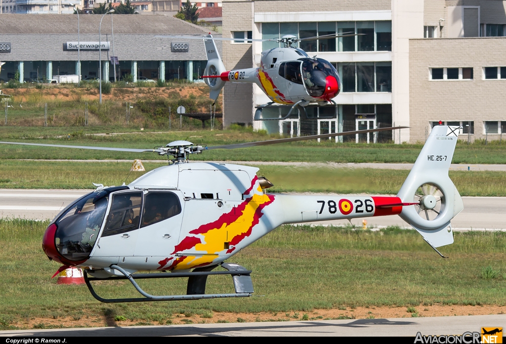 HE.25-7 - Eurocopter EC-120B Colibri - Ejercito del Aire de España