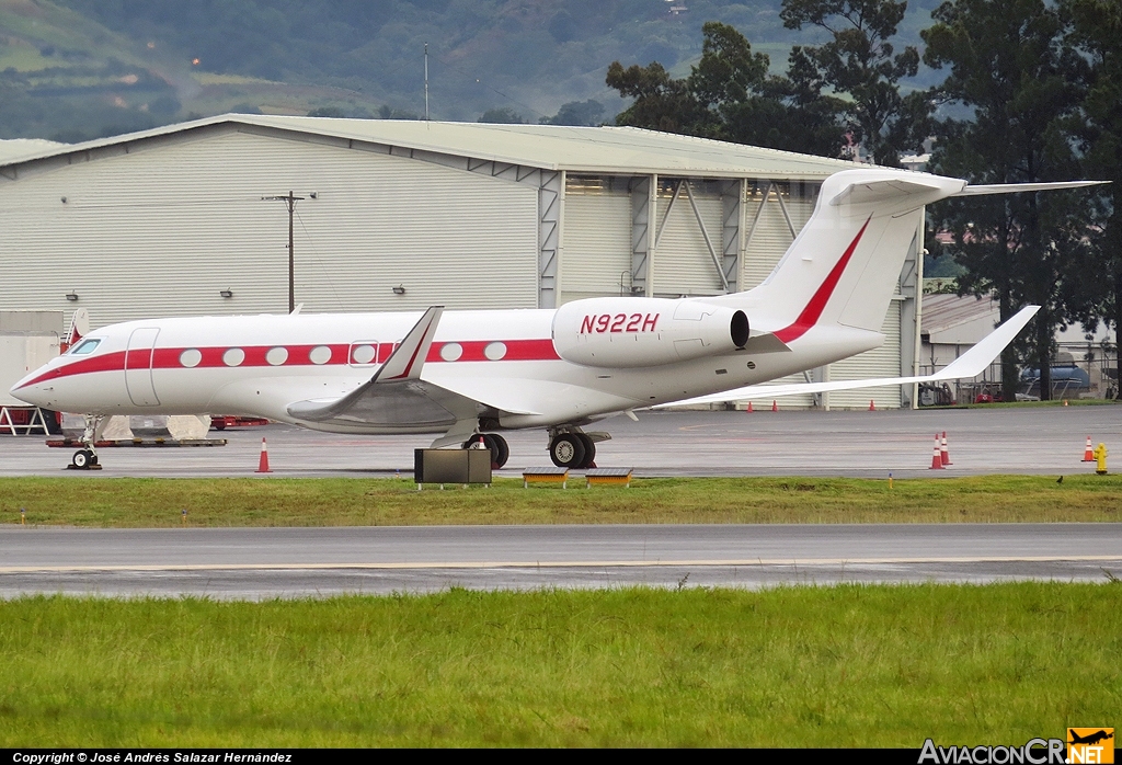 N922H - Gulfstream Aerospace G650 - Privado (Honeywell)