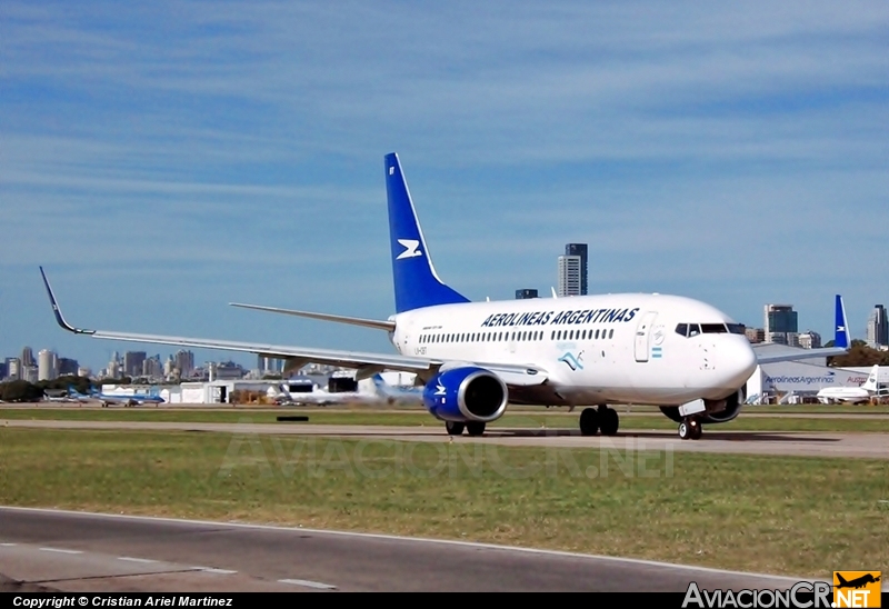 LV-CBT - Boeing 737-76N - Aerolineas Argentinas