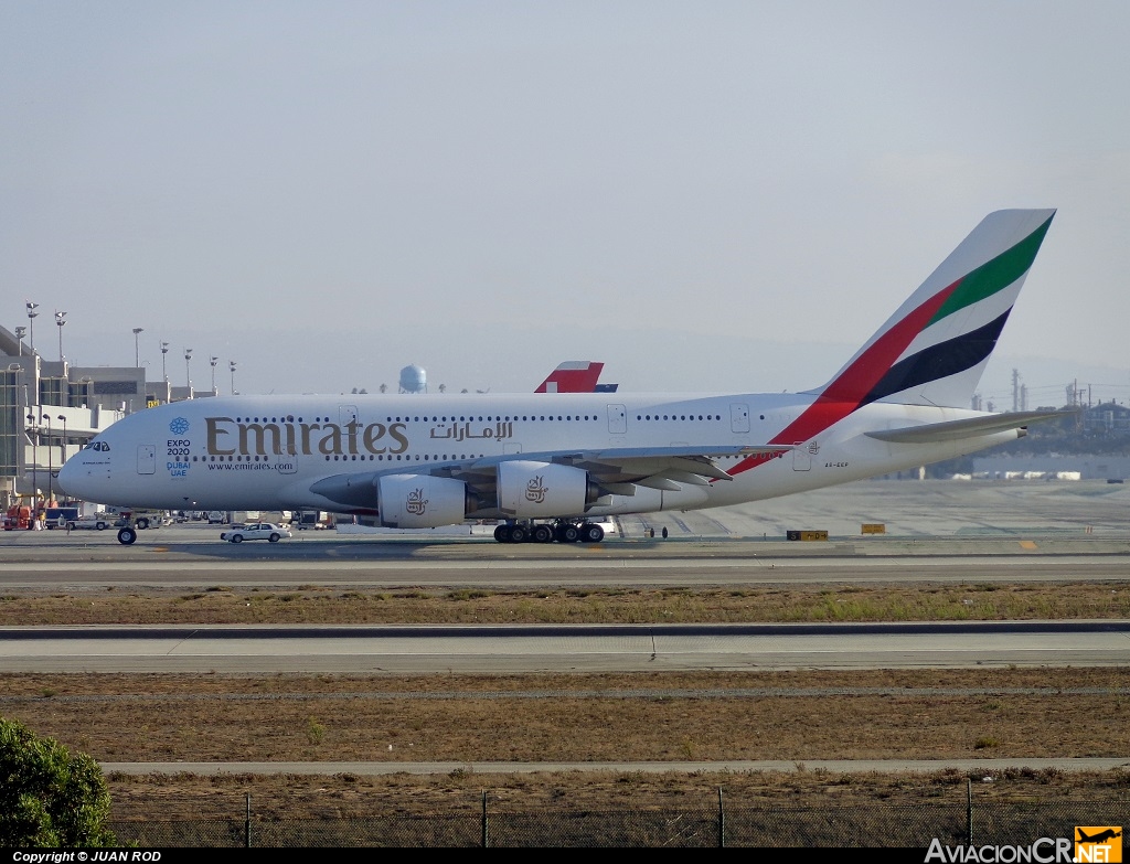 A6-EEP - Airbus A380-861 - Emirates