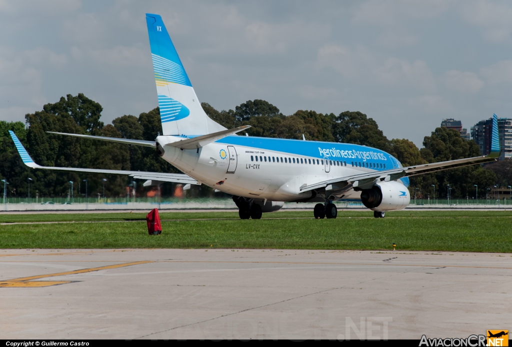 LV-CVX - Boeing 737-7Q8 - Aerolineas Argentinas